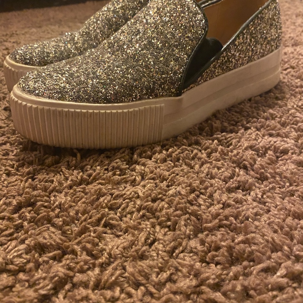 Sparkly sneakers